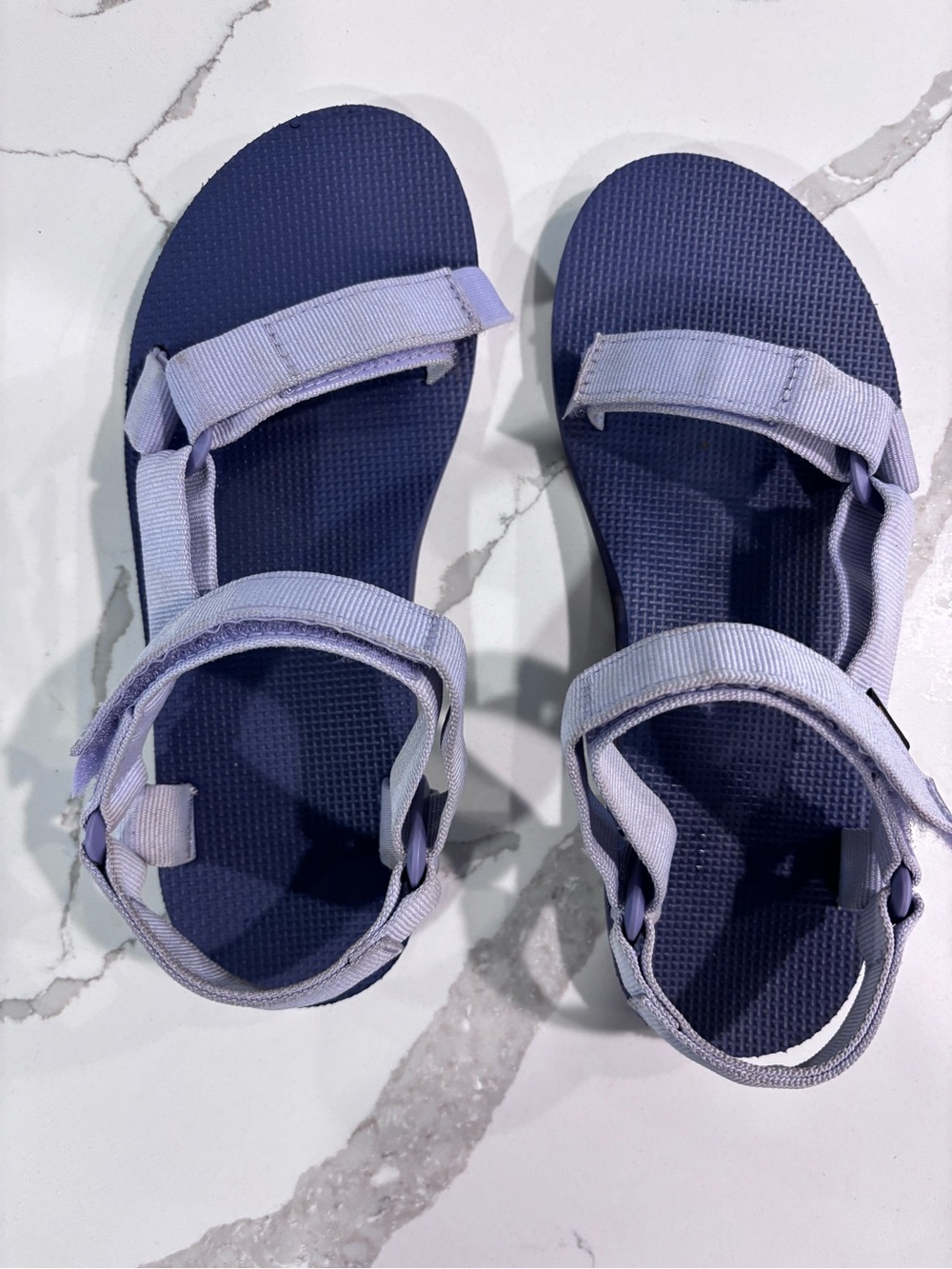 Light Purple Strappy Women's Sandals